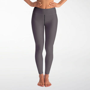 Grey Yoga Pants And Top Set (for women)