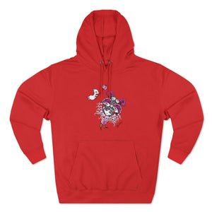 Chinese Style Lion Dance hoodie(White)
