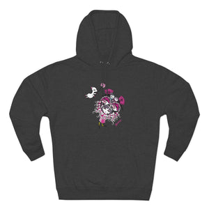 Chinese Style Lion Dance hoodie(White)