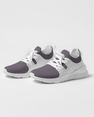 Grey and White Women's Two-Tone Sneaker