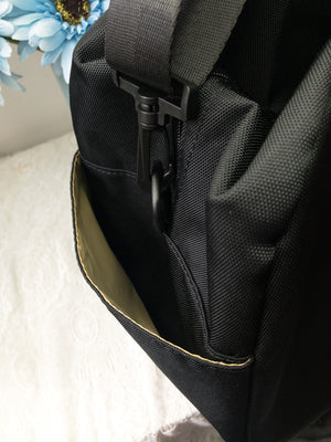 Japan Anime Inspired Fitness Handbag (Black)