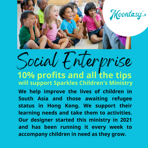 a flyer for a children's social enterprise