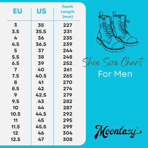 Blue Floral Combat Boots – Trendy Women's Lace-Up Ankle Boots