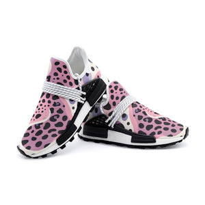 Abstract Pink Splash Lightweight Sneaker (Unisex)