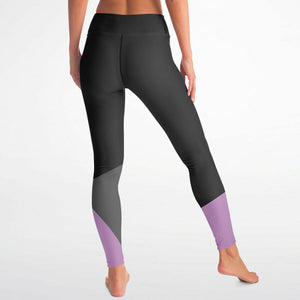 Black and Pink Yoga Leggings (for Women)