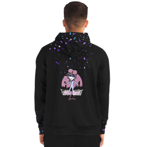 Japan Anime Inspired Fashion Hoodie and Jogger Set ( Black）