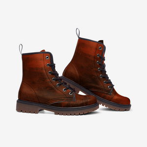 Earthy Vintage Combat Boots( Brown| For Men | Women)