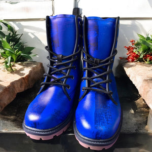 Midnight Blue Urban Boots (Violet Blue)