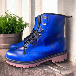 Midnight Blue Urban Boots (Violet Blue)