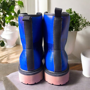 Midnight Blue Urban Boots (Violet Blue)