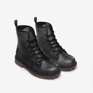 Midnight Black Combat Boots