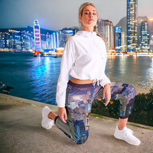 Hong Kong Night View Women's Track Pants