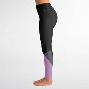 Black and Pink Yoga Leggings (for Women)