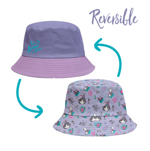 Classic France Inside Out Bucket Hat (Purple)