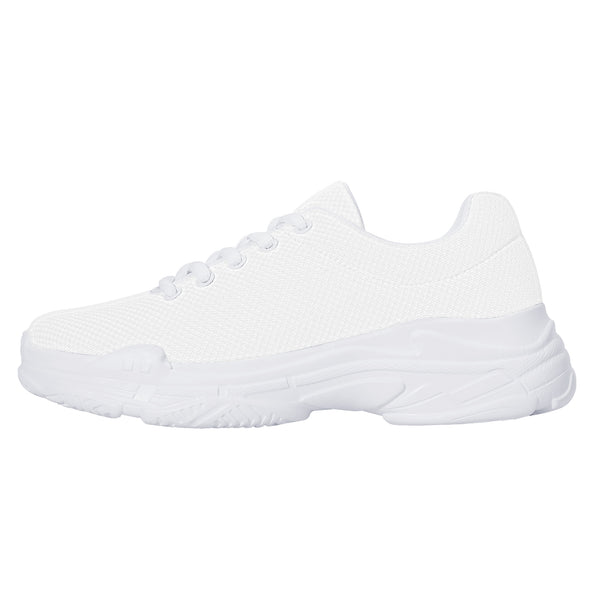 DIY Chunky Sneakers - White