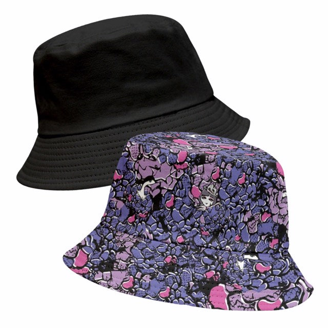 Owls Floral Inside Out Bucket Hat