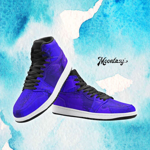 Artistic Violet Blue Unisex Sneaker