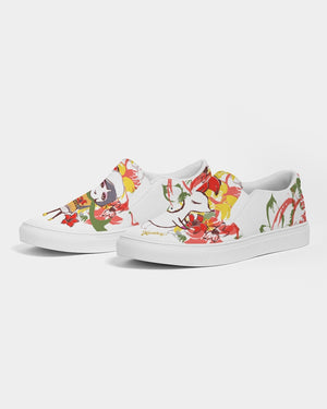 Moonkii's Heroflower Women's Slip-On Canvas Shoe