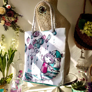 Dream's Door Rope Handle Tote (Small)
