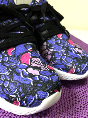 Purple rose Women's Two-Tone Sneaker（Purple）