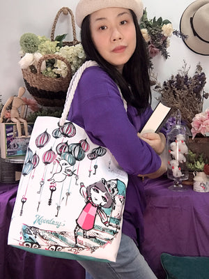 Dream's Door Rope Handle Tote (Small)