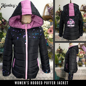 Circus And Charlotte Women's Hooded Puffer Jacket