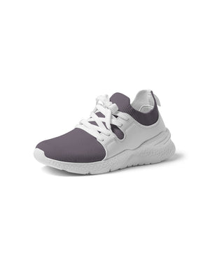 Grey and White Women's Two-Tone Sneaker