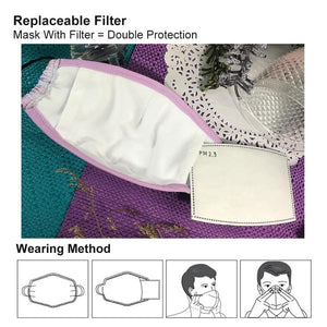 Moon-Gondola Fitted Cloth Face Mask (Adult /Yellow)