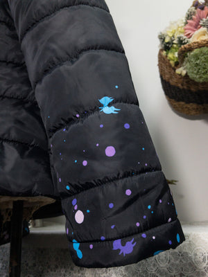 Japan Anime Inspired Women's Hooded Puffer Jacket