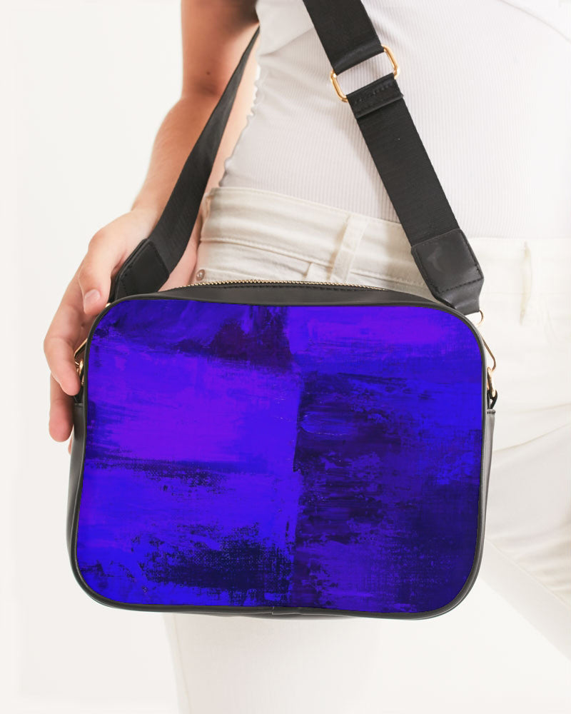 Artistic Crossbody Bag  (Violet Blue)